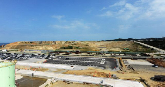 신한울 3·4호기 건설 부지 전경 <한국수력원자력 제공>